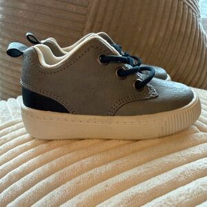 Carter's Alva Toddler Boys Shoes | Grey/Navy | Size 4